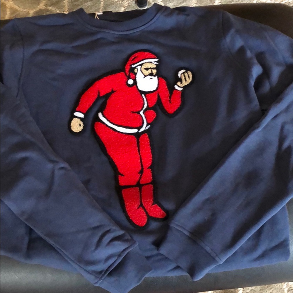 Club Petanque Men’s Santa Sweatshirt
